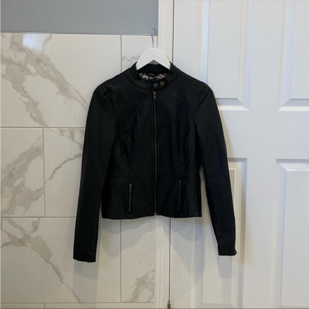 B2B Faux Leather Jacket